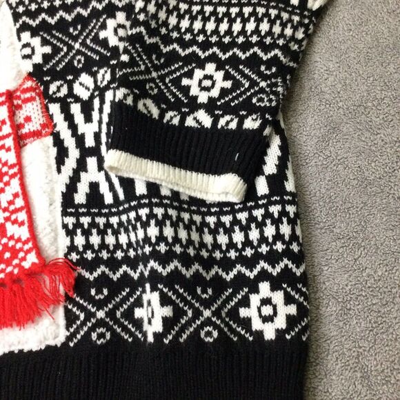 Holiday Time Ugly Christmas Fa La Llama Pullover Mens Sweater - Size 3XL ‎ 52-54 - Picture 4 of 12